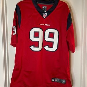 Houston Texans JJ Watt Battle Red Jersey